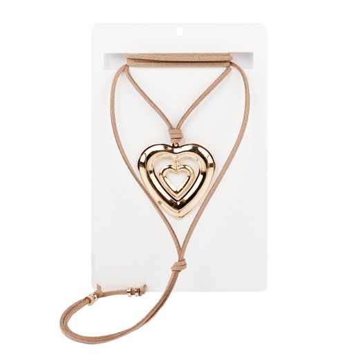 Collar Gamuza Corbatero Amelia