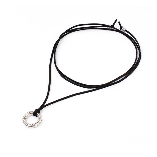 Collar Boho Circle Negro