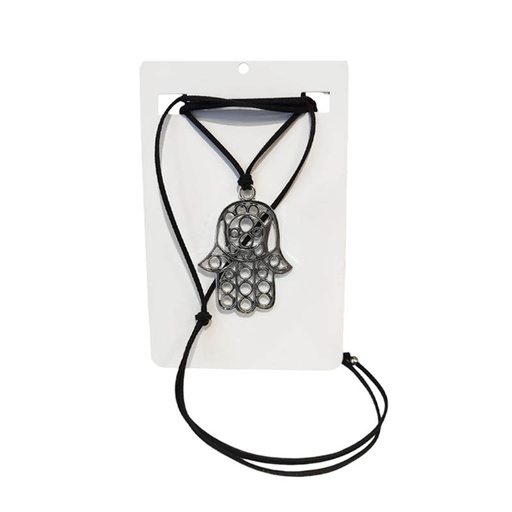 Collar Gamuza Corbatero Hamsa