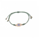 Pulsera Hilo Shine Amulet Oliva