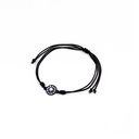 Pulsera Hilo Negro Ojo con Strass