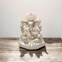 Ganesha Gris Resina 11cm