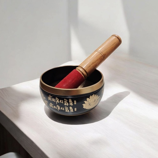 Cuenco Tibetano 10.5cm Negro