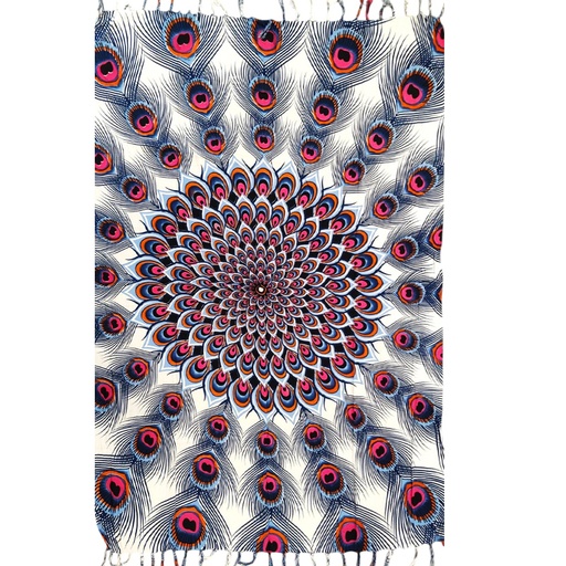 Pareo Mandala de Plumas