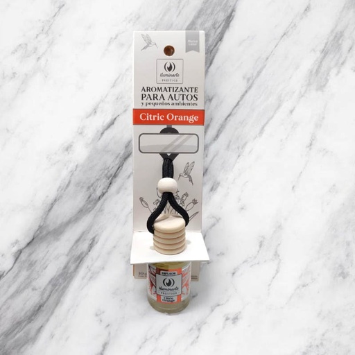 Difusor para Auto Citric Organge, Iluminarte