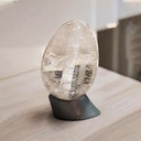 Huevo Yoni Perforado Cuarzo Cristal
