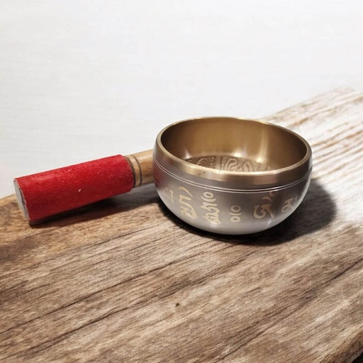 Cuenco Tibetano 10.5cm Dorado