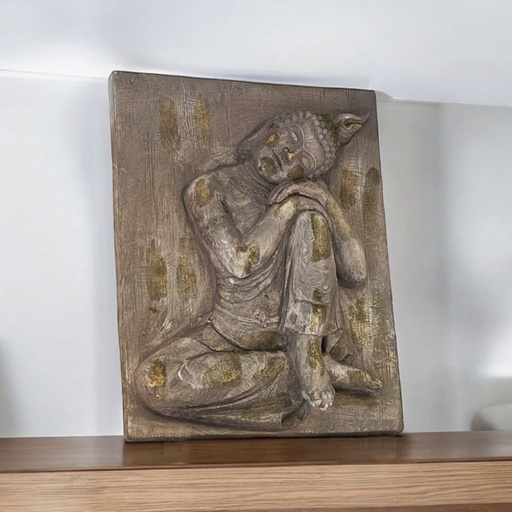 Cuadro Buda Relieve 49x63.5cm