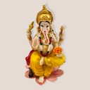 Ganesha Resina 16cm base loto