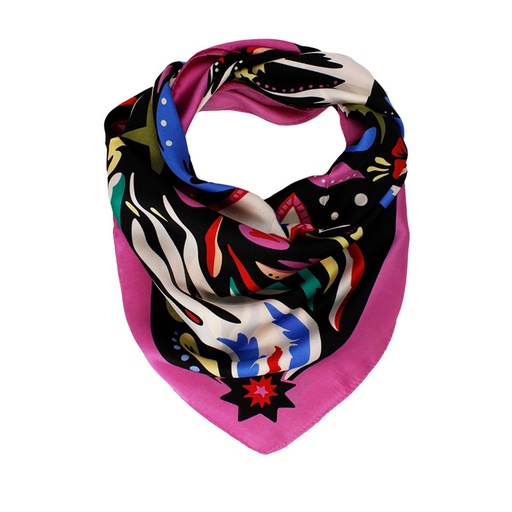 Pañuelo Ethnic Eye Night 70x70cm