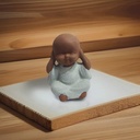 Buda Manto Celeste 5cm