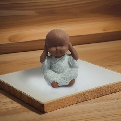 Buda Manto Celeste 5cm