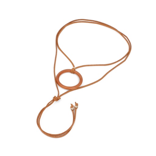 Collar Gamuza Beige Nature