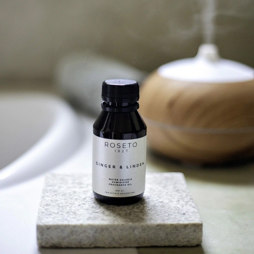 Aceite Para Humidificador Roseto x100ml Ginger & Linden